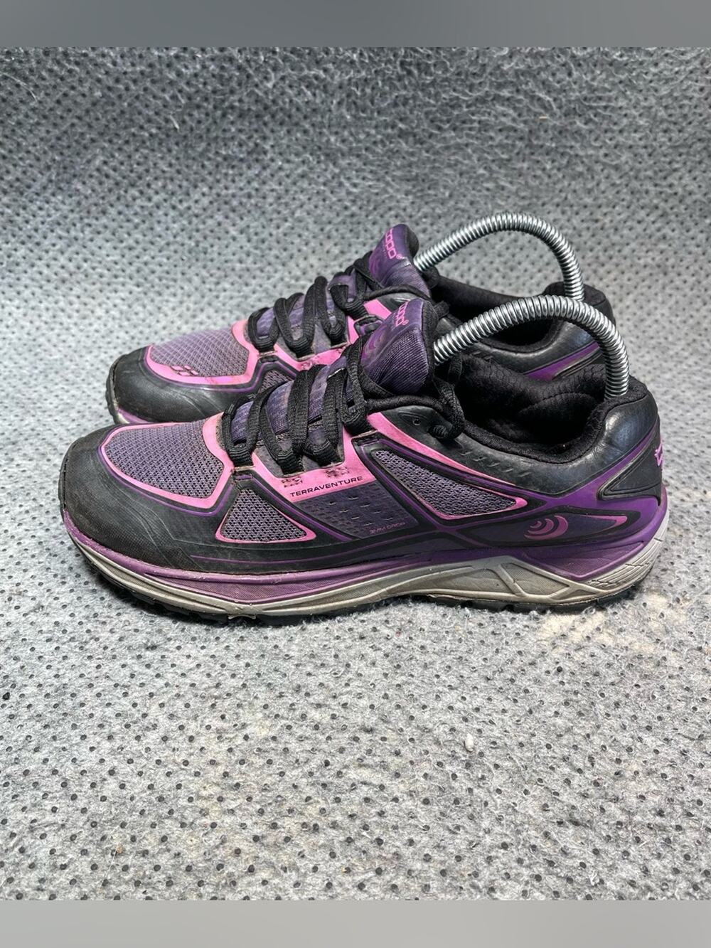 Topo Athletic Terraventure Purple Running Shoes Size 7.5 Women’s
